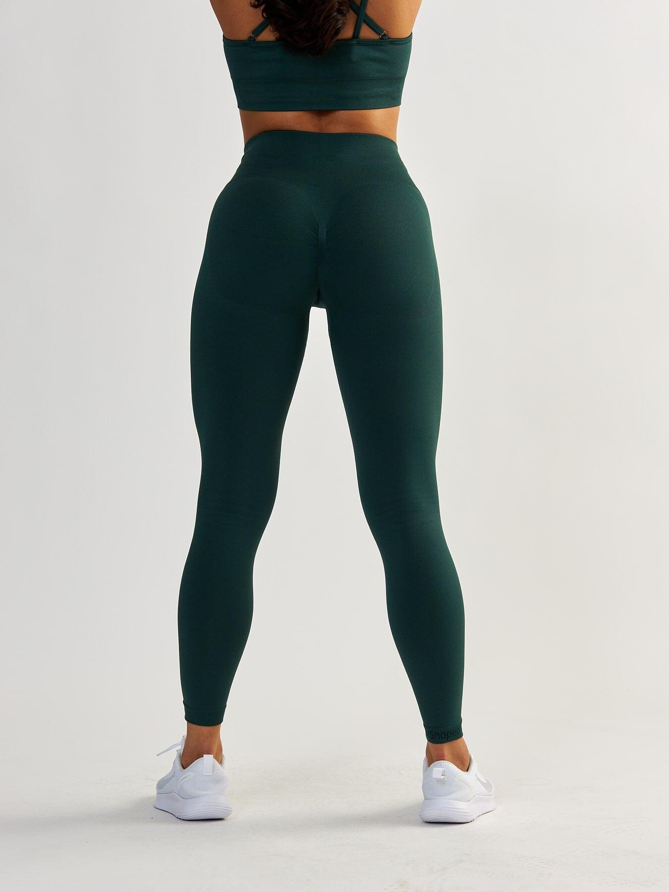Legginsy fitness damskie Beshaped Shape Up modelujące 7/8