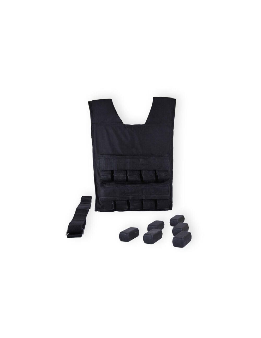 Chaleco Lastrado Cross Training 10 kg Nylon Resistente 2/3