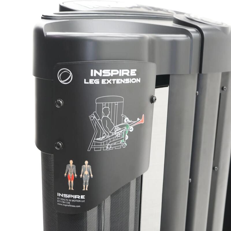 Inspire DUAL Station Przedłużanie nóg w pozycji siedzącej + Uginanie nóg