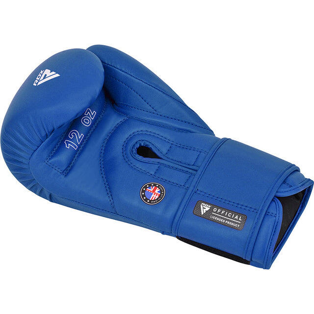 Gants de boxe RDX Amateur Competition AS2 – Bleu – 10oz 7/7