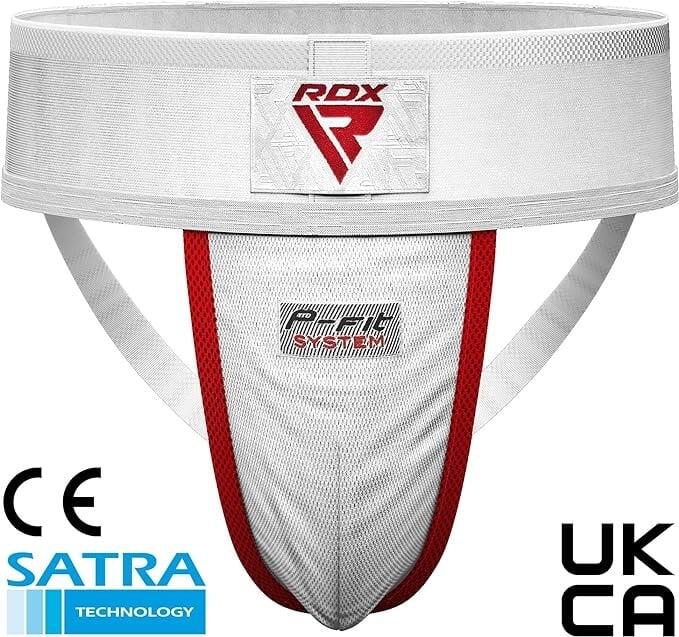 H1+ Kruisbeschermer met Gel Cup Zwart - Zwart | Maat: XL 6/7
