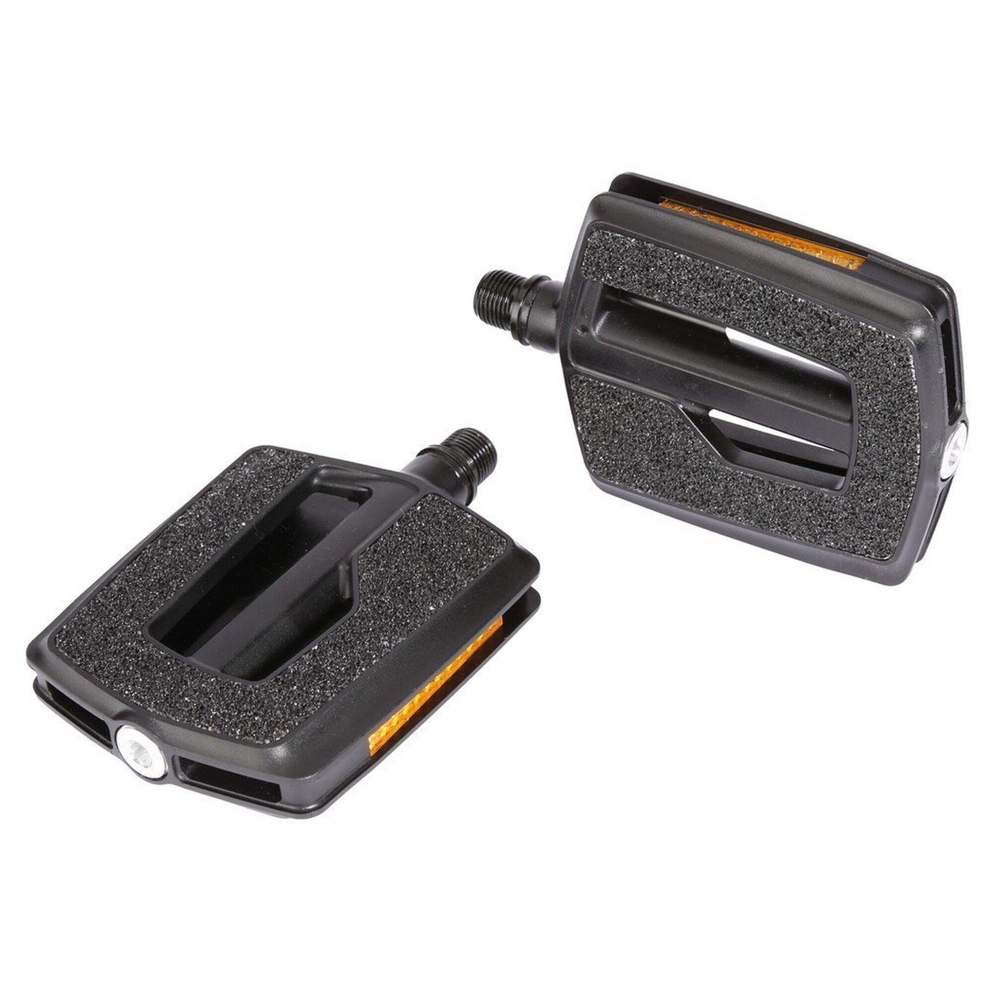 ERGOTEC Plastikowy pedał 831, czarny, 9/16”
