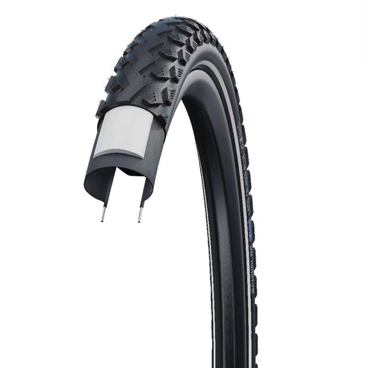 Schwalbe - Pneu Extérieur Land Cruiser Plus 28 X 1.75 Noir Reflex - Pneu - Noir - 47-622 - Decathlon