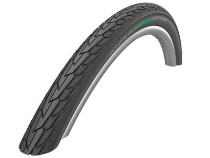Reflektierender starrer Reifen Schwalbe Road Cruiser K-Guard Green Compound HS48