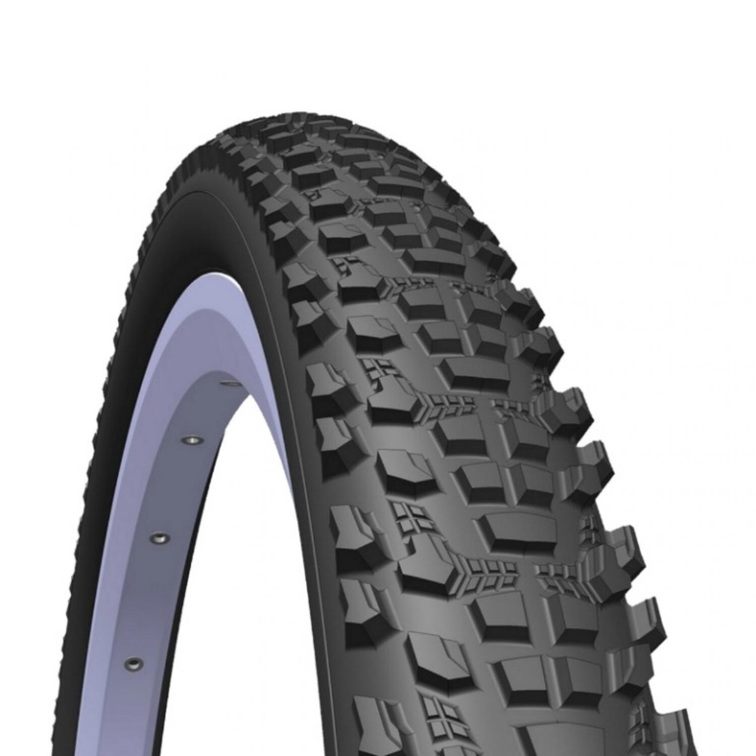 CUBIERTA V85 OCELOT 20 X 2,10 NEGRA TACOS RUBENA-MTIAS