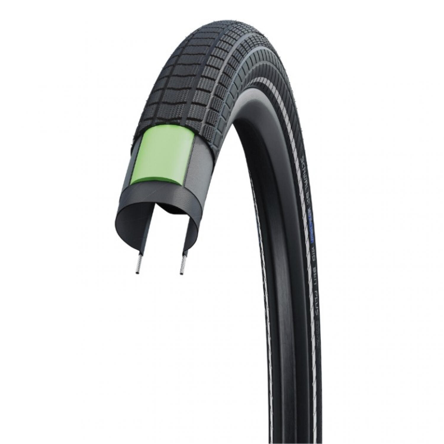 Pneu vtt/urbain 20x2.15 Schwalbe big ben plus noir tr (55-406) 2/7