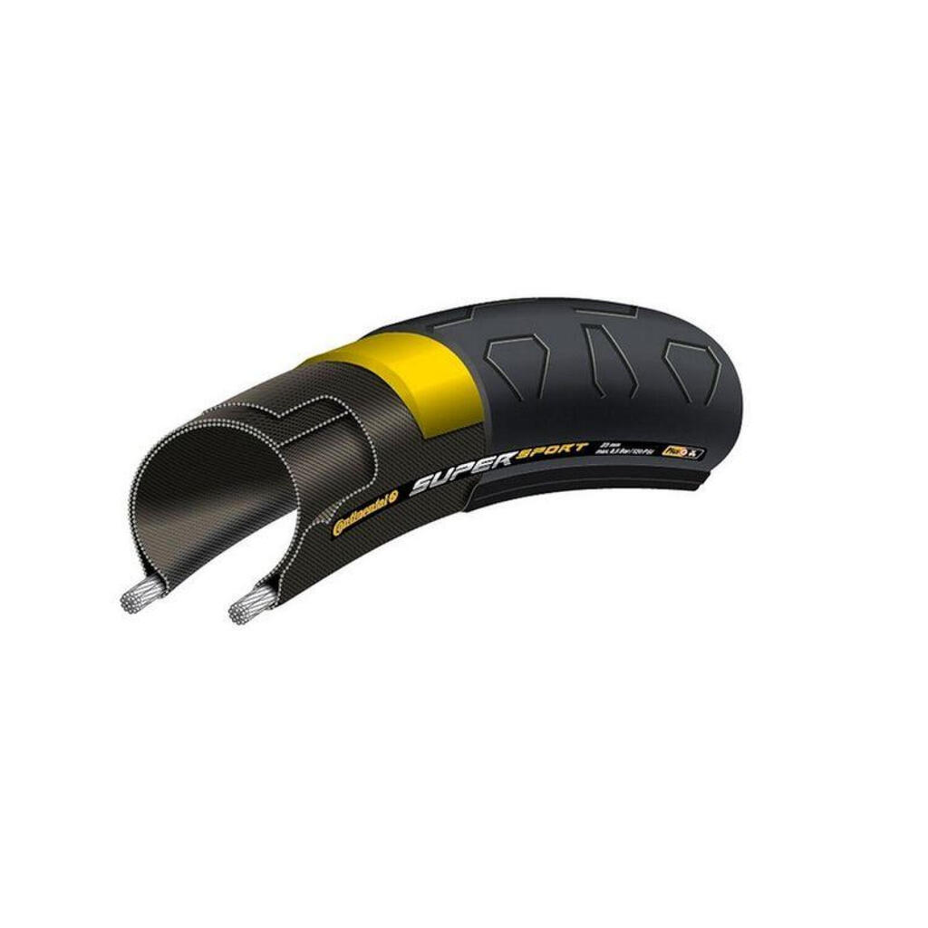 Continental SuperSportPlus 700 mm Tubetype Rigid Tire Black