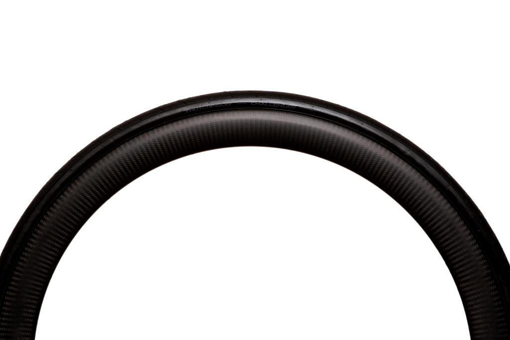 Hutchinson Challenger 700 mm Pneus de Estrada Tubetype Dobrável Reforçado Bi-Com 3/4