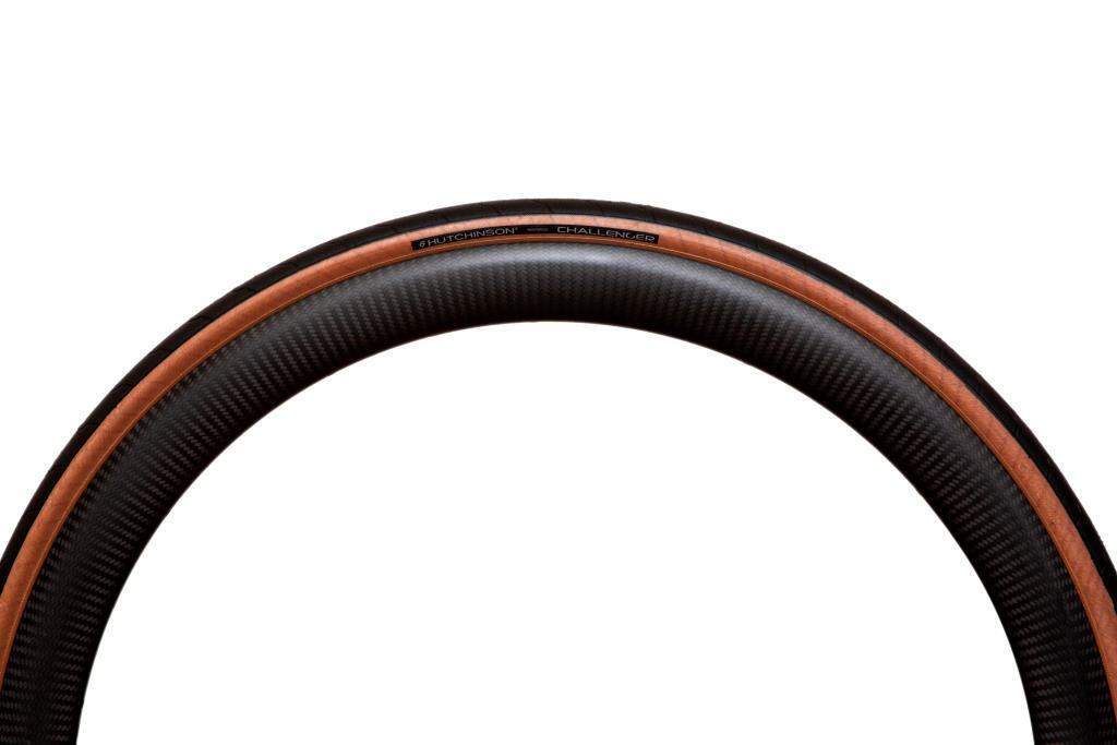 Hutchinson Challenger 700 mm Pneus de Estrada Tubetype Dobrável Reforçado Bi-Com 3/4