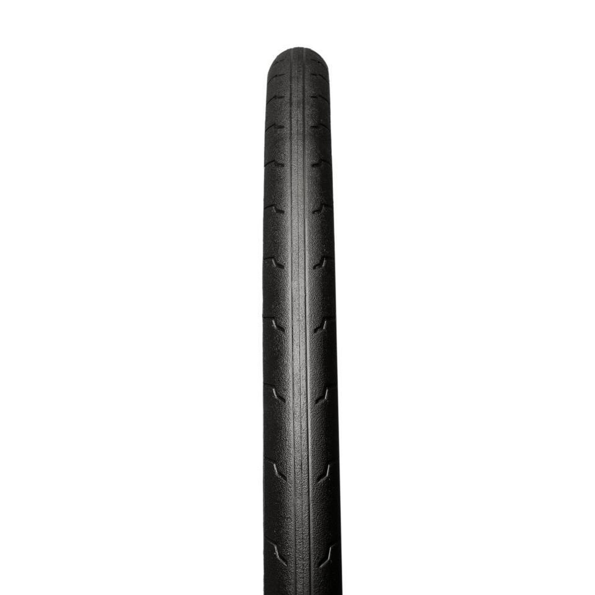 Pneu vélo route 700x28 pliable - Challenger Race Noir/Marron