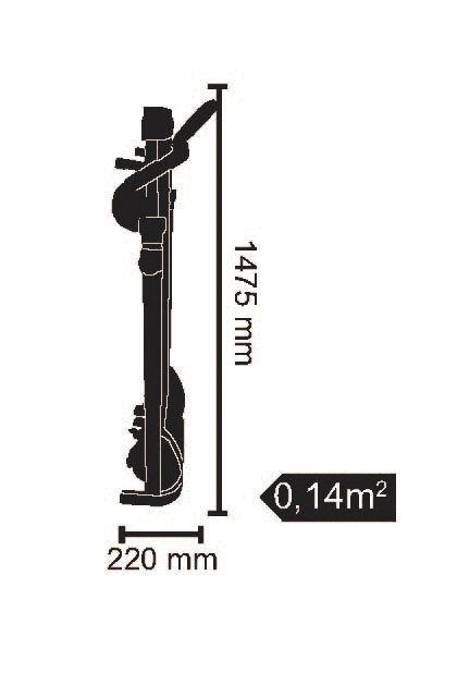 TFK 155 SLIM - Tapis de Course - Pliable - Pré-assemblé 7/7