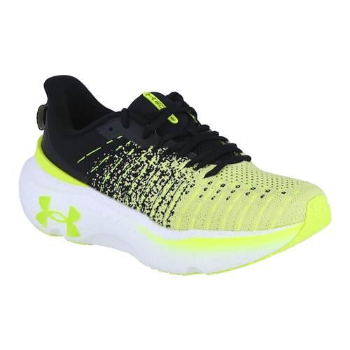 Under Armour - Chaussures De Course Hommes Under Armour Infinite Elite Noir - Chaussures D'Athlétisme - Jaune|multicolore - 45 - Decathlon