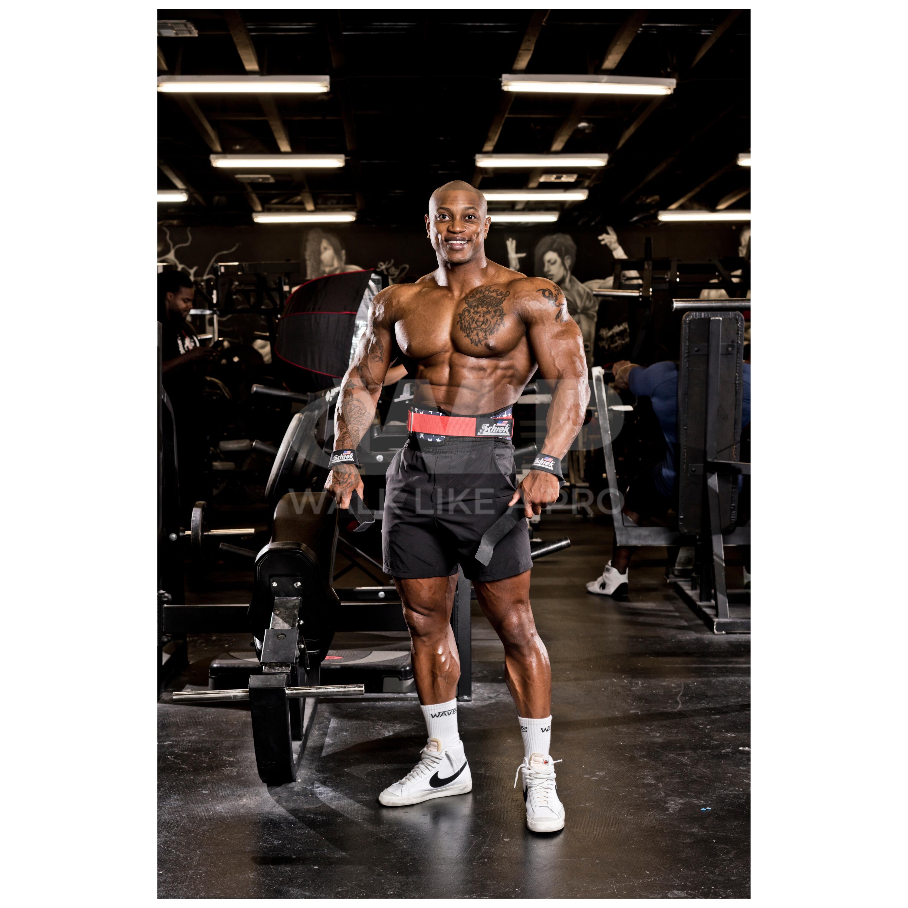 100% Leather Lifting Straps Model 1000LLS 3/5