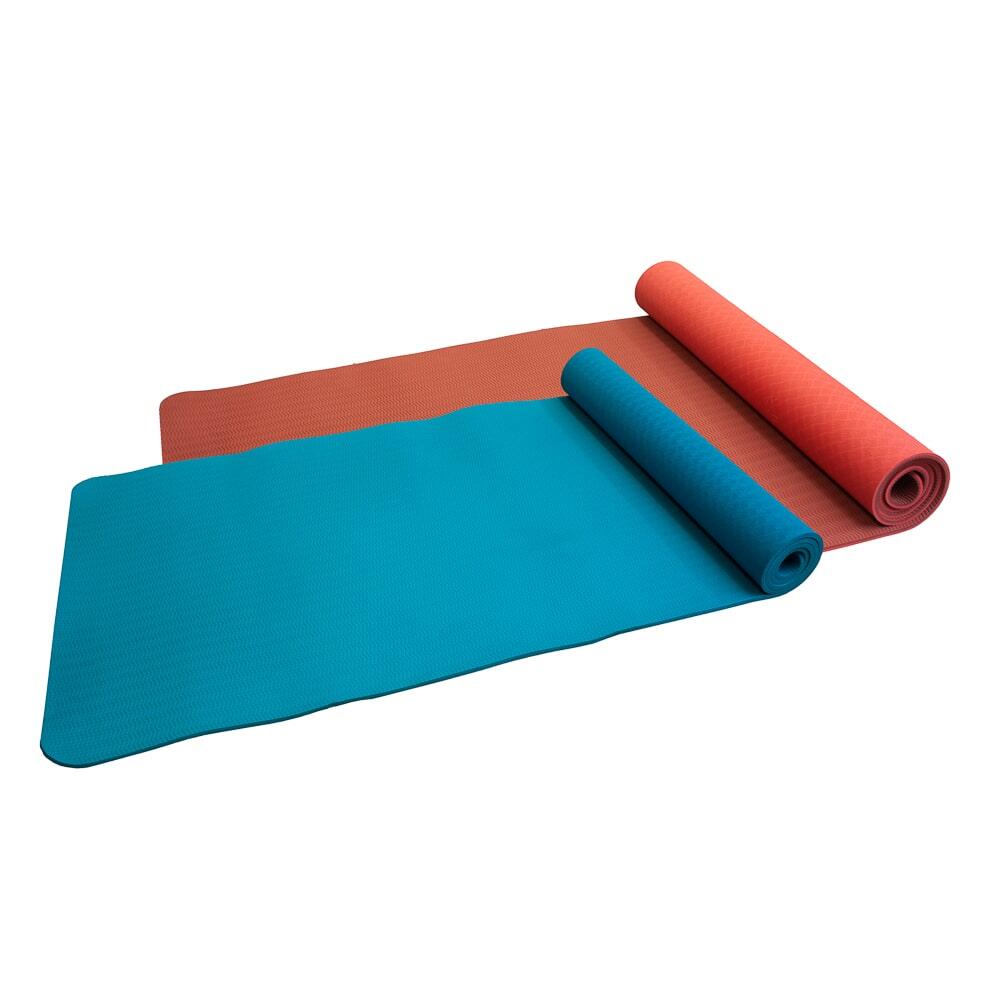 Yogamatte TPE Matte - Blau 5/5