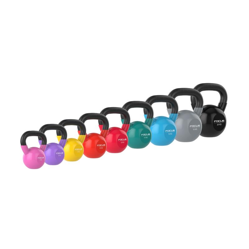 Kettlebell Vinyl - 4 kg - Rose