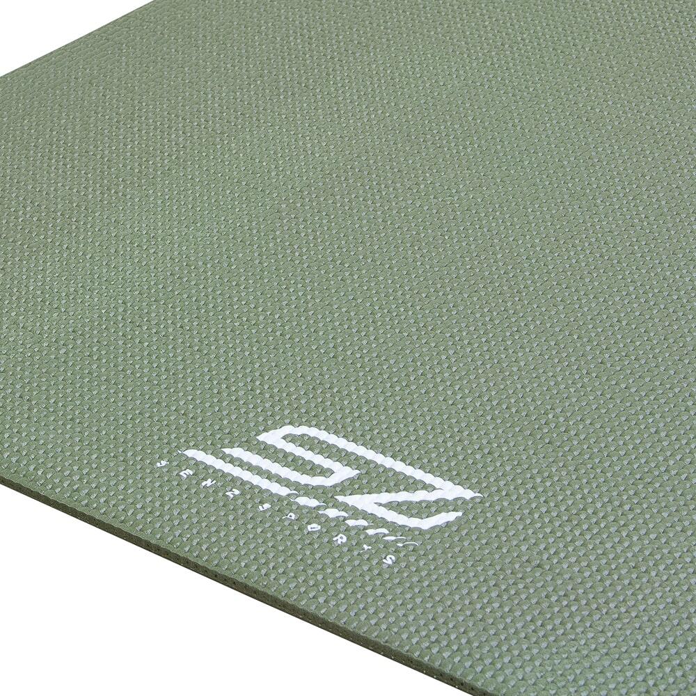 Tapis de yoga Premium - Vert avec impression 5/7