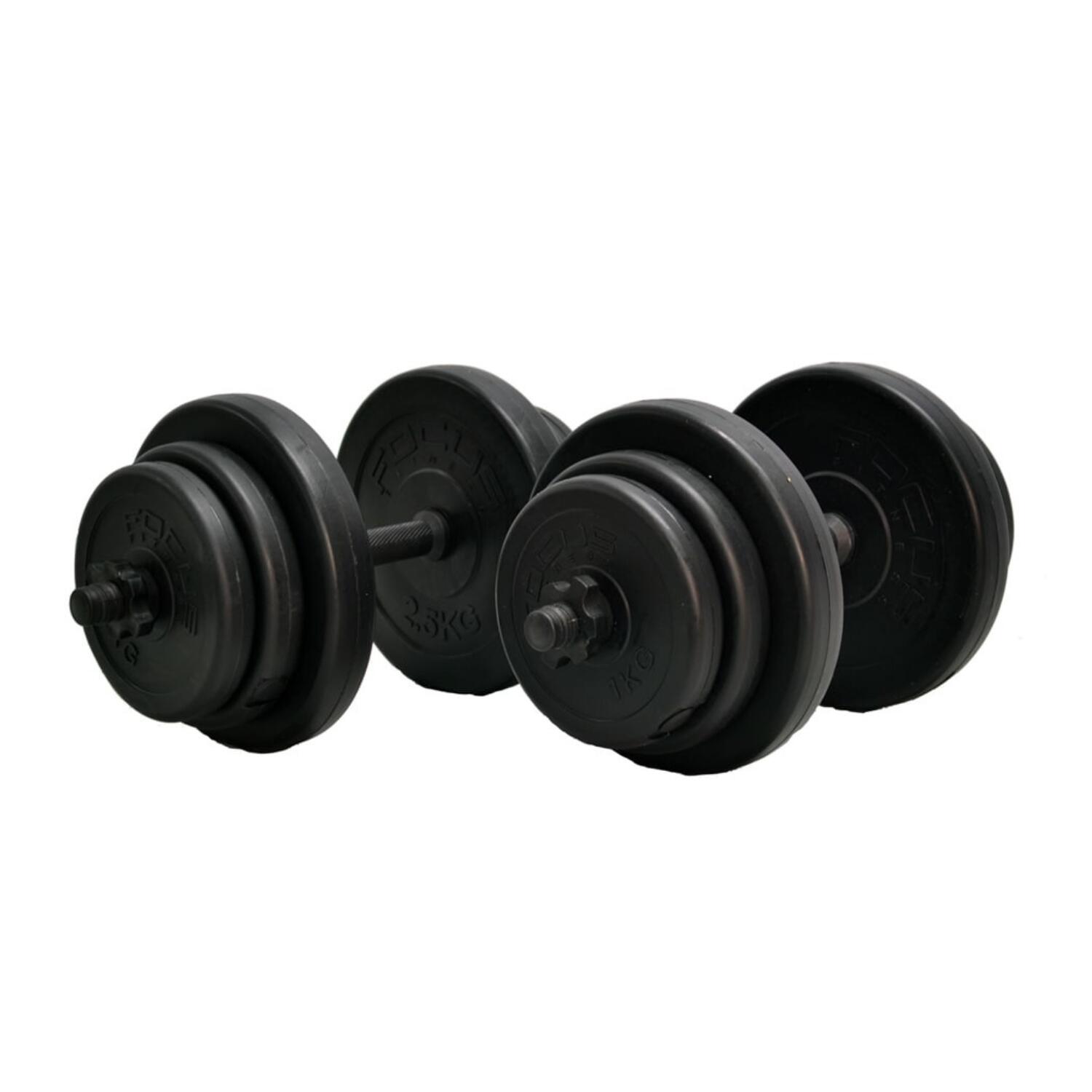 Verstelbare Dumbbellset - 20 kg 5/7