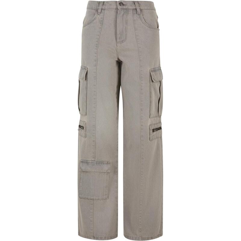 Pantalon UTILITY Femme (Gris clair)