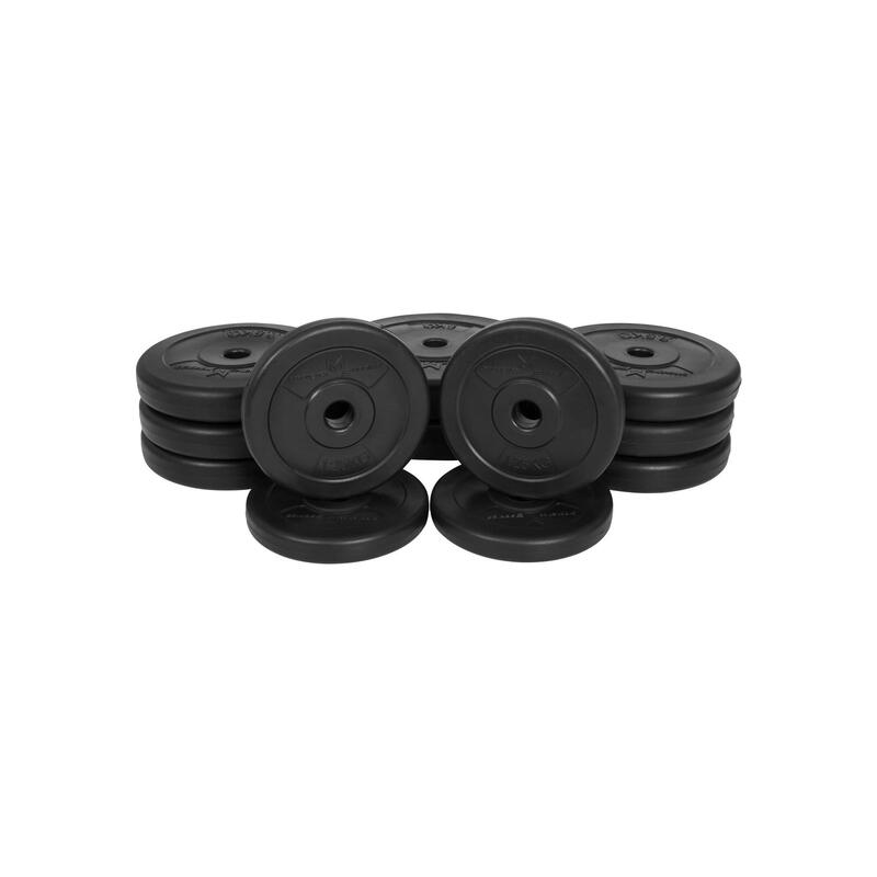 Set de discuri E-Series S 25mm 30 kg GYRONETICS