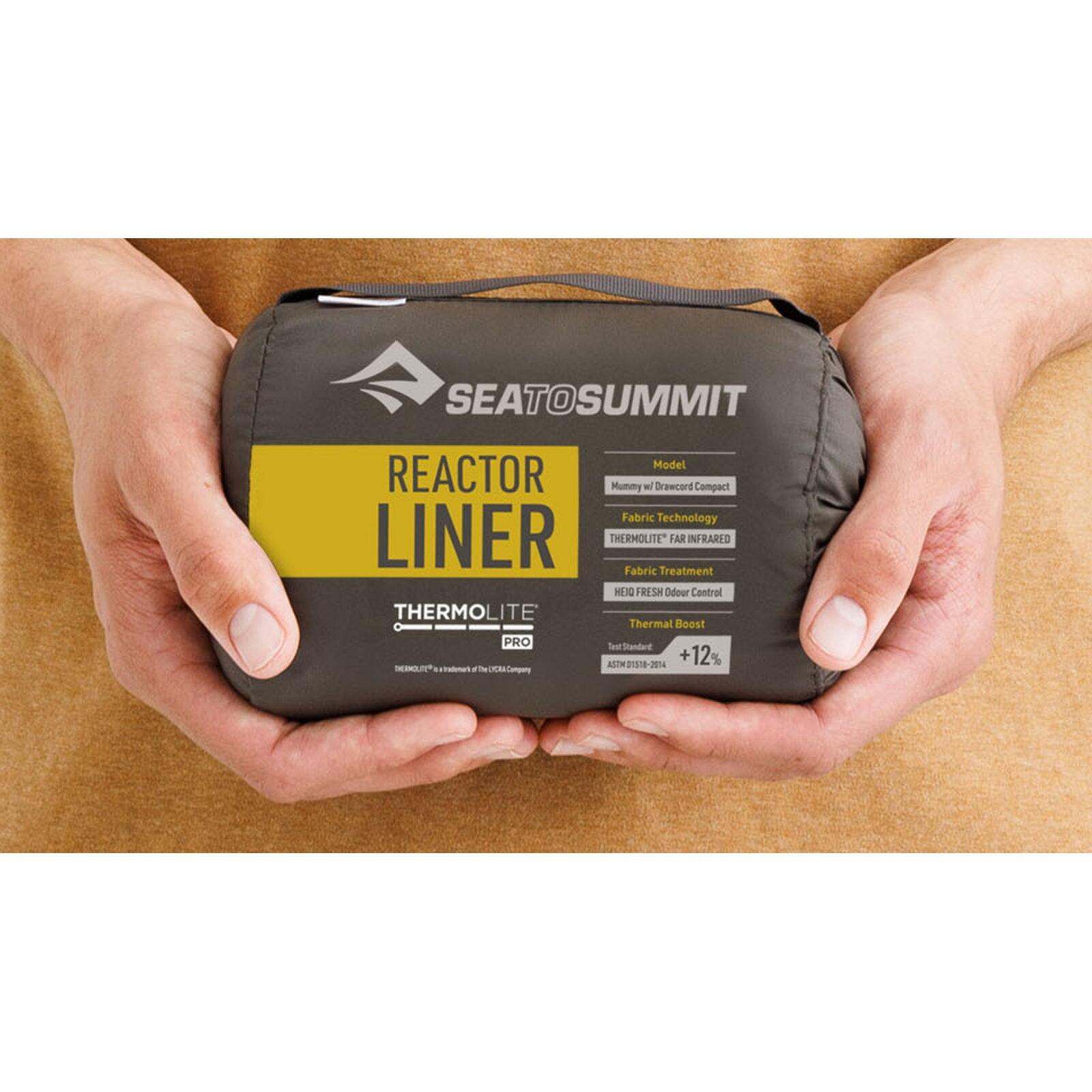 Sea to Summit Reactor Slaapzak Liner Mummy 7/7