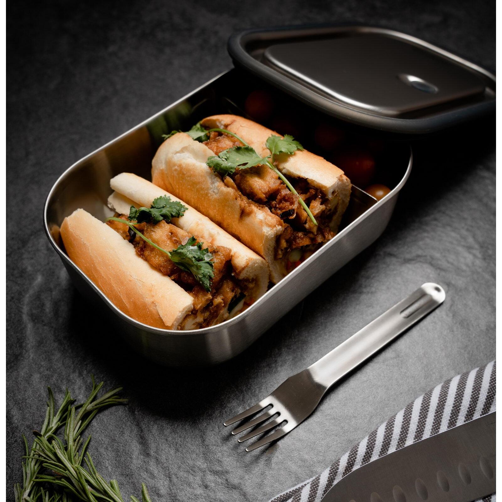 Black+Blum Stainless Steel Lunch Box Olive 7/7