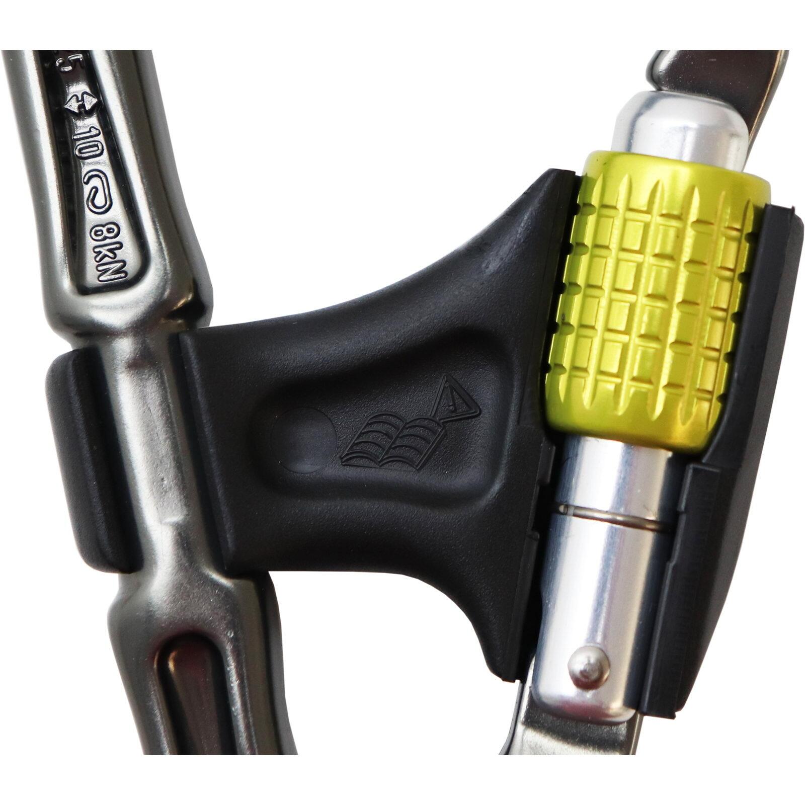 Belay Master Screwgate Carabiner - Matt Grey 2/6