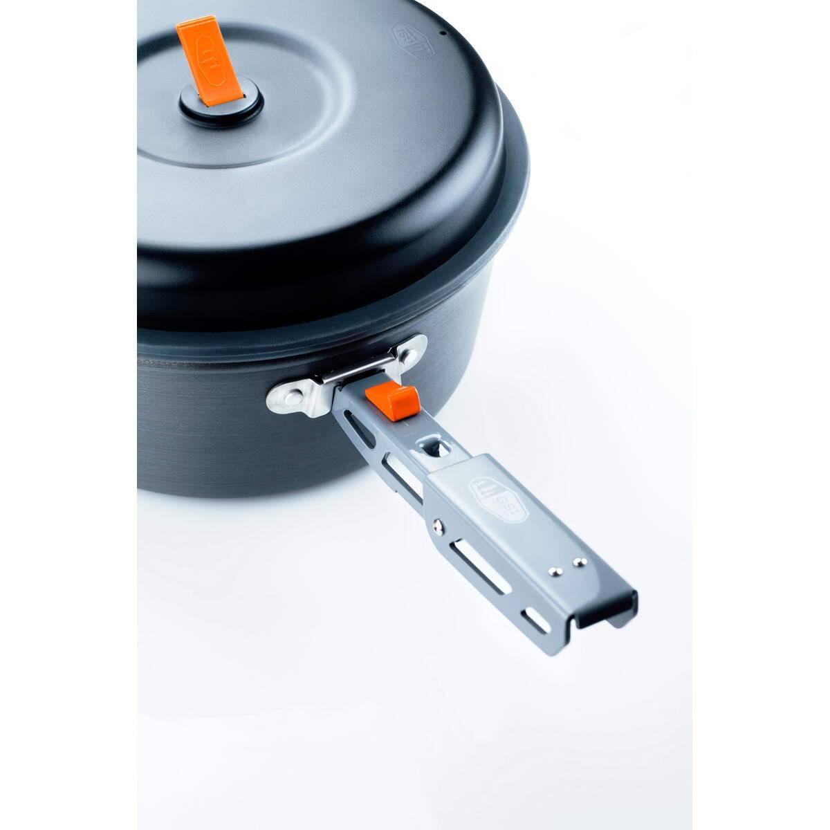 Set cuisine GSI Pinnacle Base Camper Aluminium antiadhésif Teflon (4+) 5/7