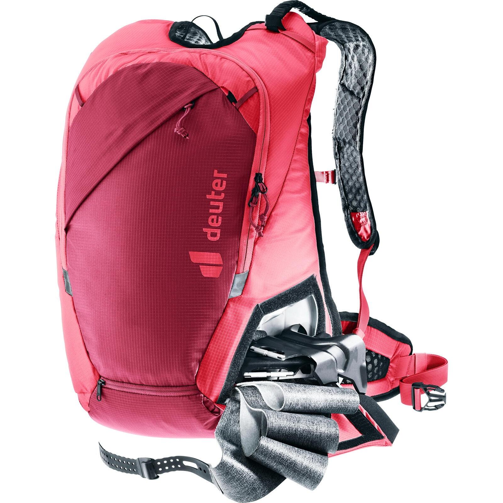 Sac à dos Deuter Updays 20L ruby hibiscus — polyamide, bretelles rembourrées 7/7