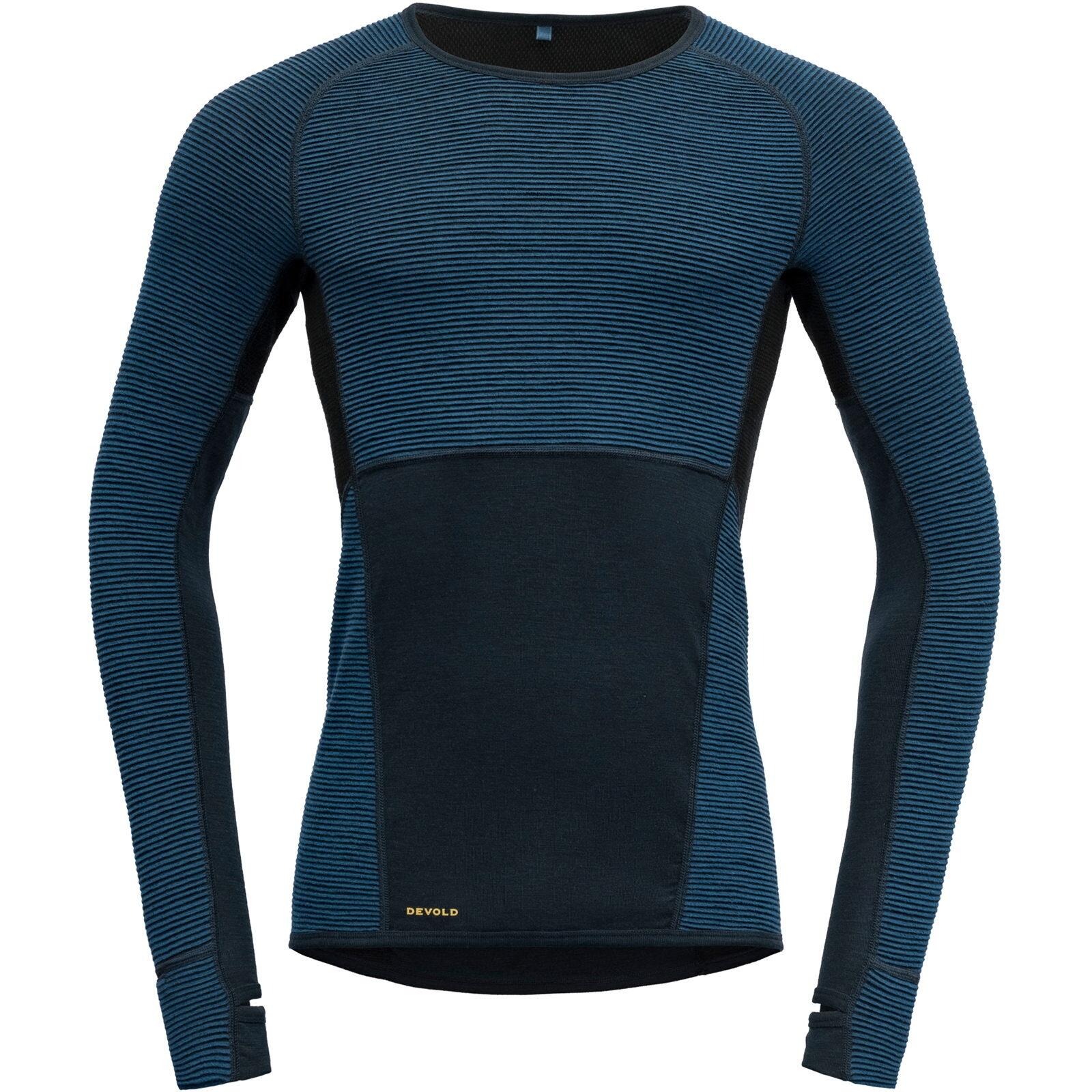 DEVOLD Funktionsshirt Tuvegga Merino Shirt Man flood