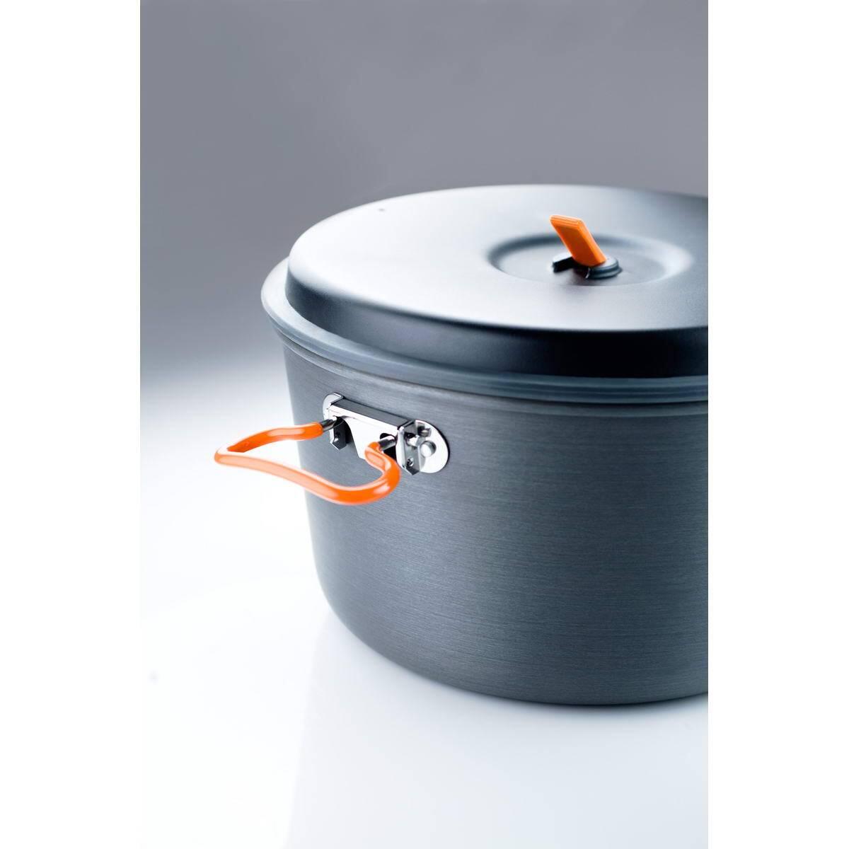 Set cuisine GSI Pinnacle Base Camper Aluminium antiadhésif Teflon (4+) 6/7