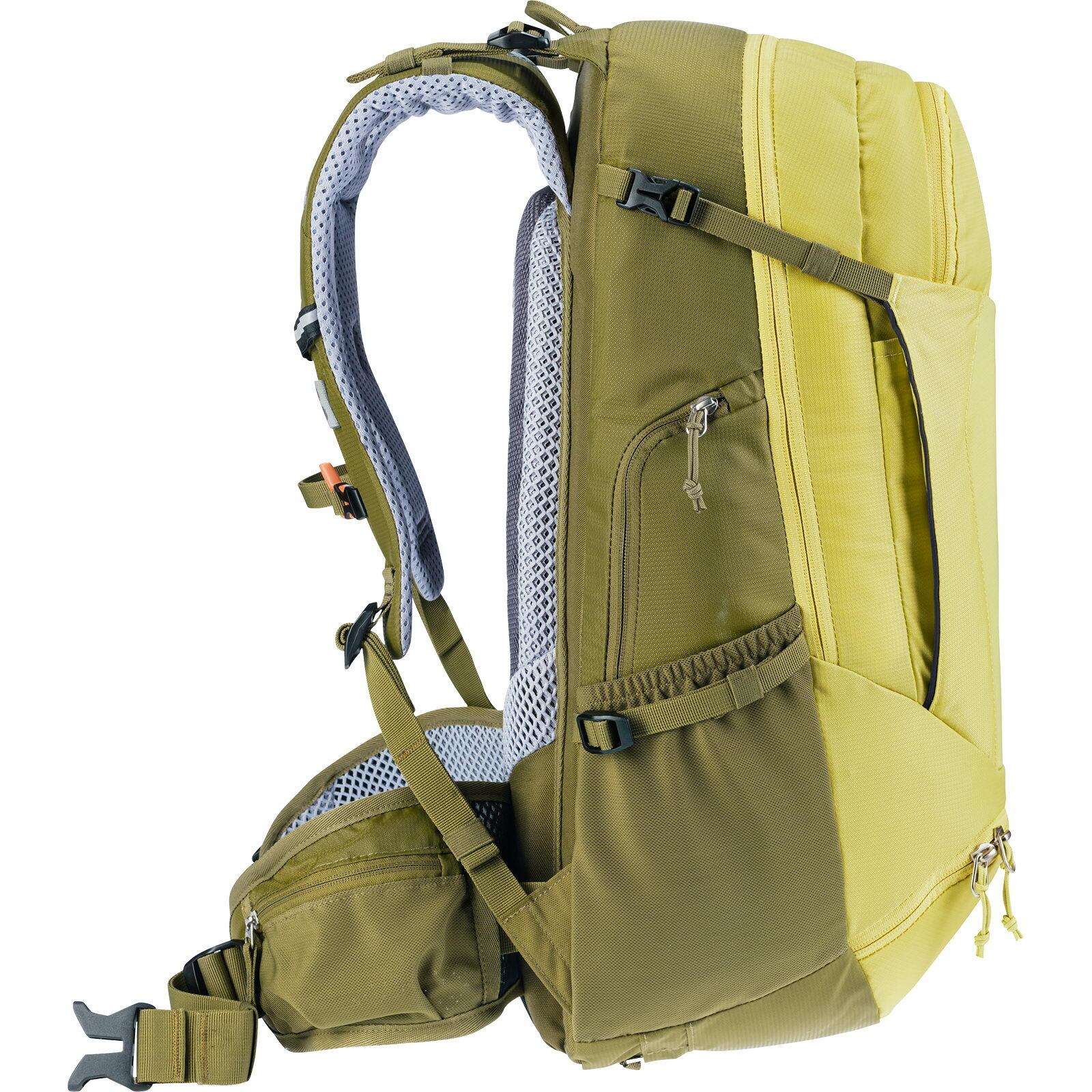 Deuter Trans Alpine 30L Sac à dos VTT Airstripes ventilé Sprout Cactus (recyclé) 3/7