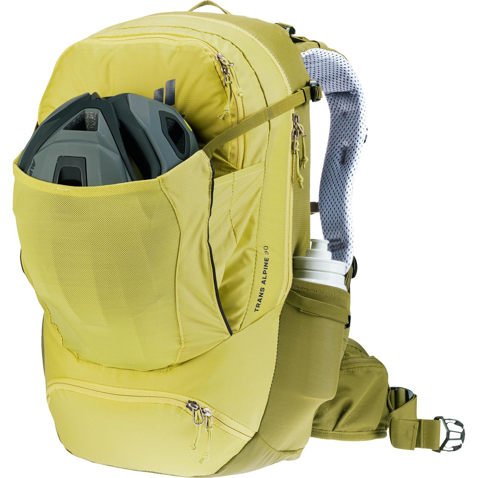 Deuter Trans Alpine 30L Sac à dos VTT Airstripes ventilé Sprout Cactus (recyclé) 4/7