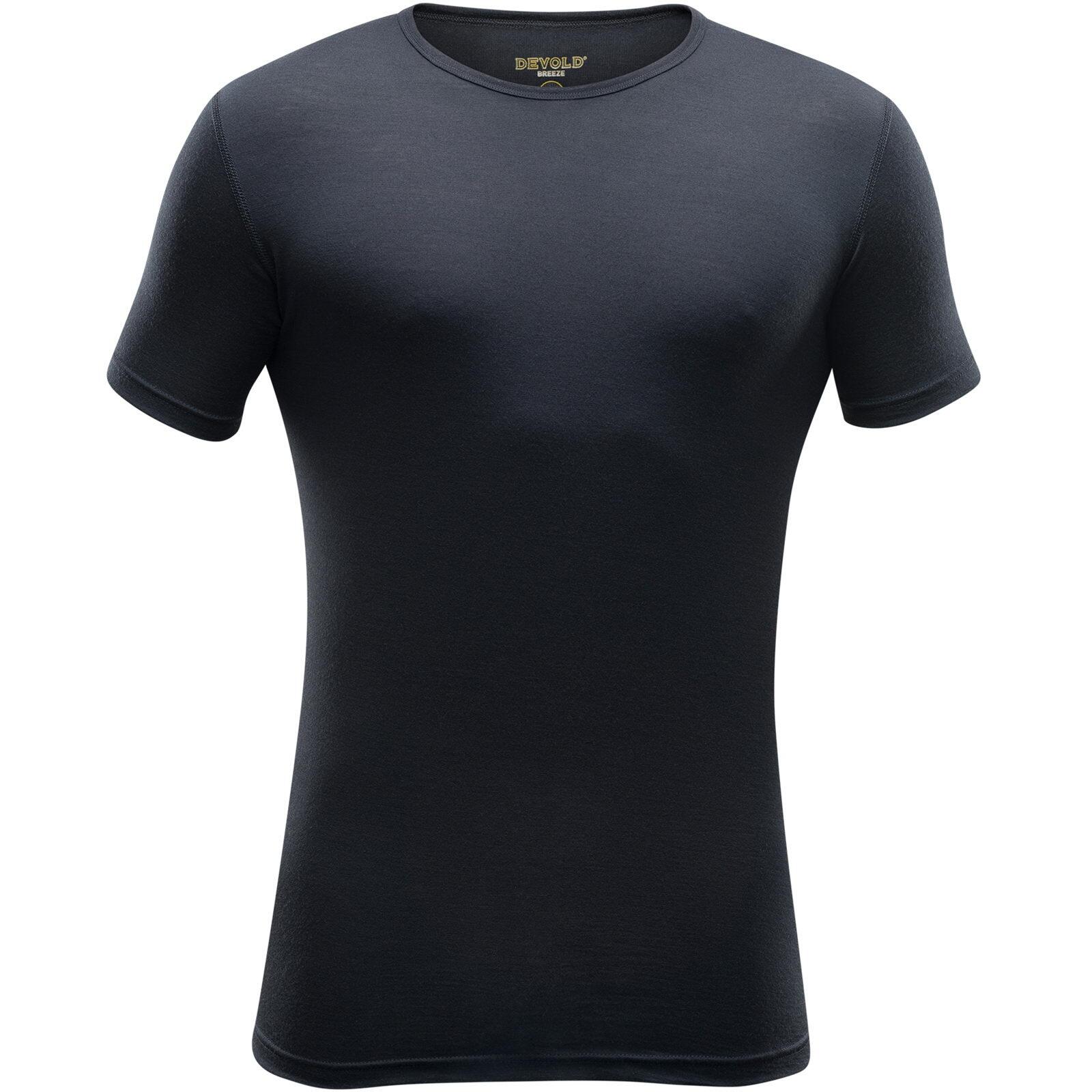 DEVOLD Funktionsshirt Breeze Merino 150 T-Shirt Man black