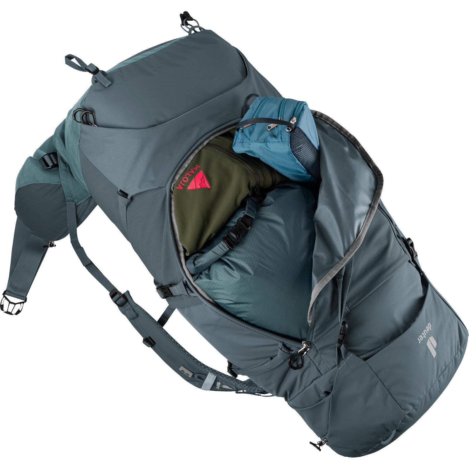 Sac à dos Deuter Aircontact Core 50+10 50+10L cadre en Y ventilé réglable 5/7