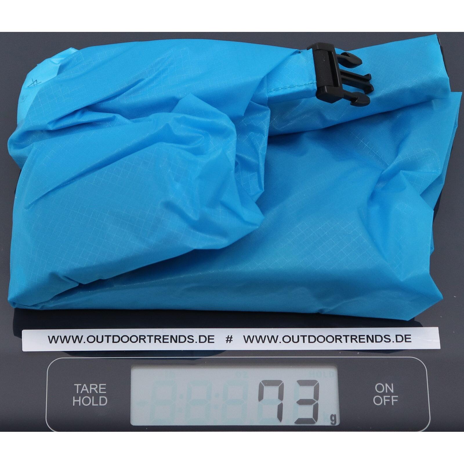 eVent Kompressionssack eVAC Compression Dry Bag UL blue atoll 7/7