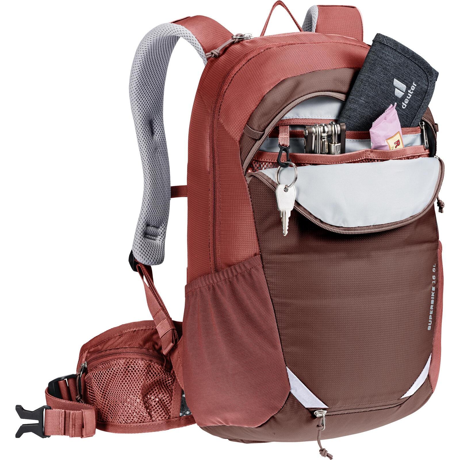 Sac à dos vélo Deuter Superbike 16 SL femme 16 L ventilé raisin caspia 5/7