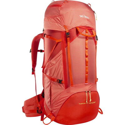 Trekkingrucksack Yukon LT 50+10 Damen RECCO red orange