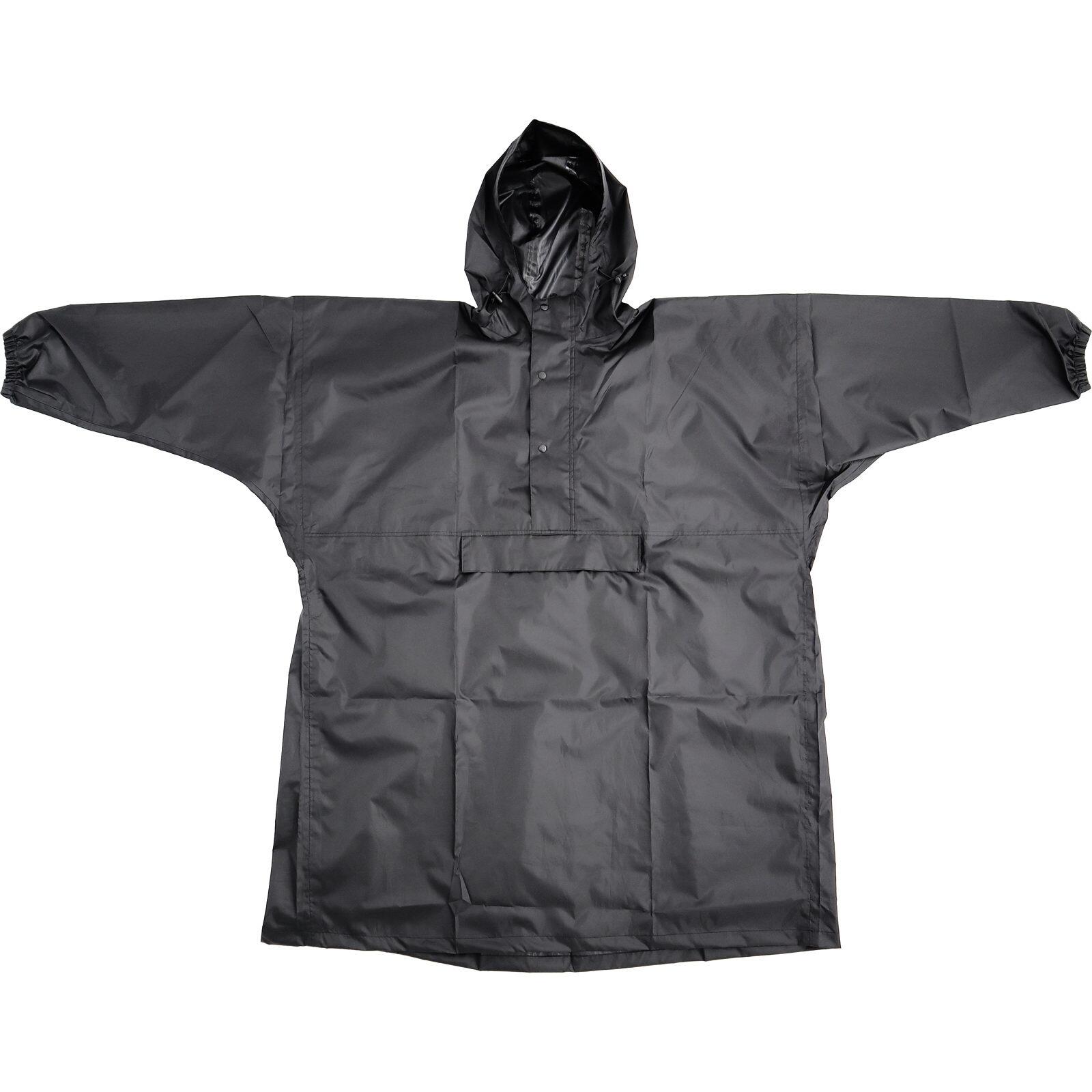 ORIGIN OUTDOORS Regenponcho Trekking schwarz