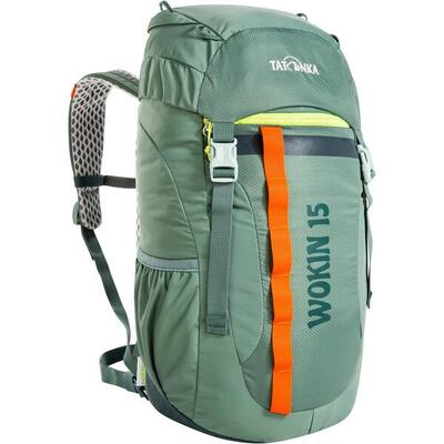 Kinder-Rucksack Wokin 15 sage green