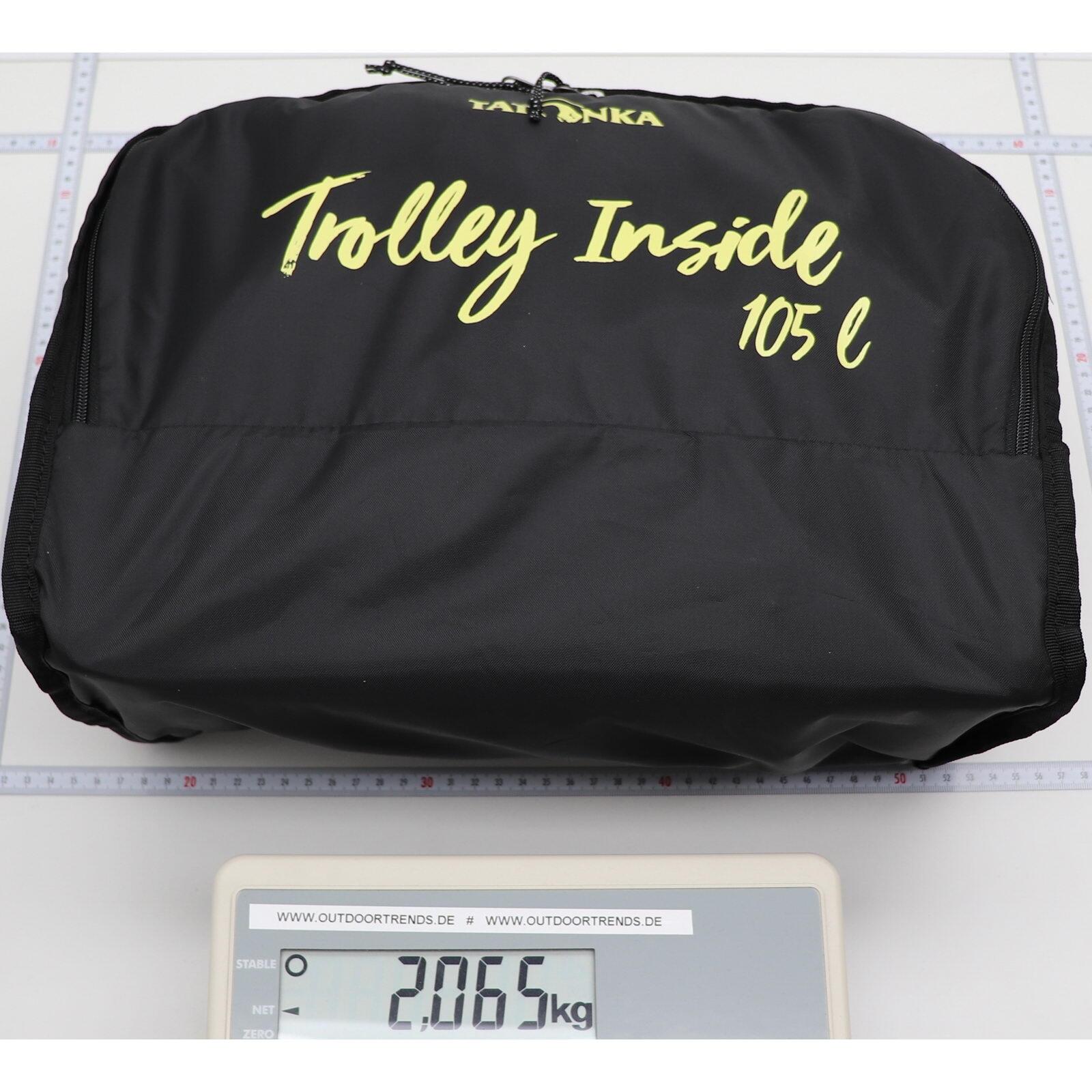 faltbare Rollen-Reisetasche Duffle Roller 105 black 6/7
