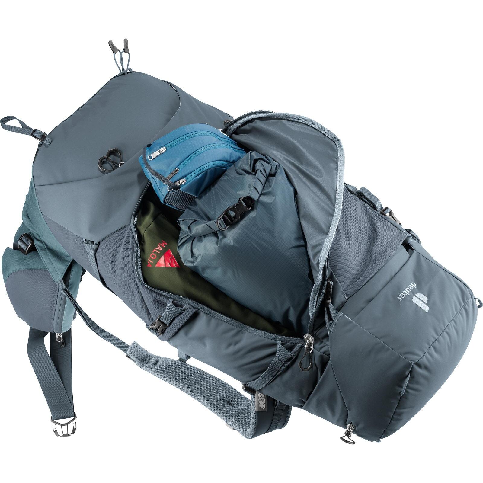 Deuter Aircontact Core 40+10 L noir graphite respirant cadre en Y recyclable 5/7