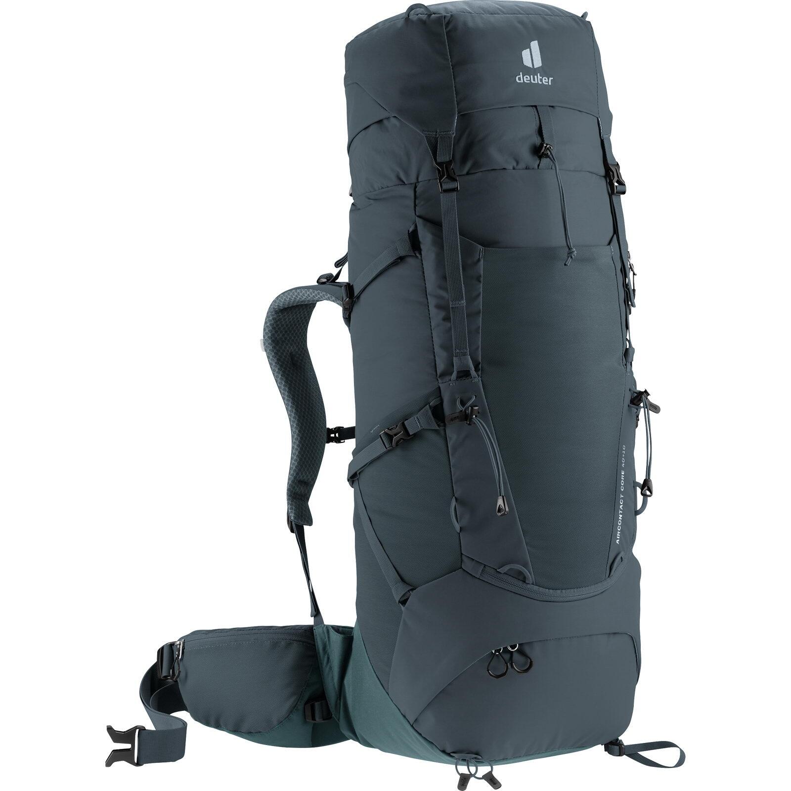 Deuter Aircontact Core 40+10 L noir graphite respirant cadre en Y recyclable 7/7