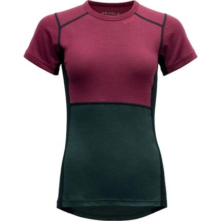 Sous-vêtement - randonnée - femme - merino 190 - bordeaux