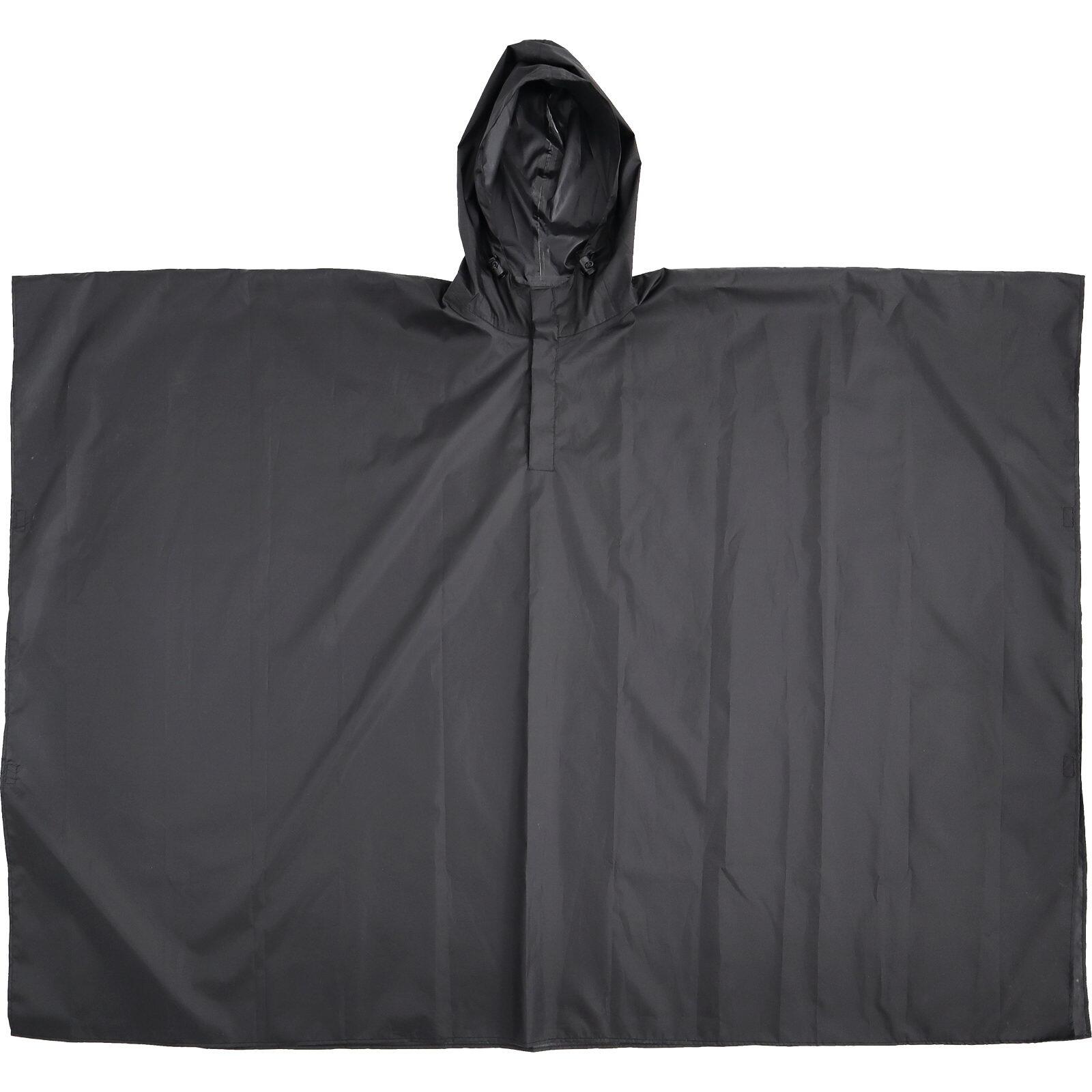 ORIGIN OUTDOORS Regenponcho Hiker schwarz