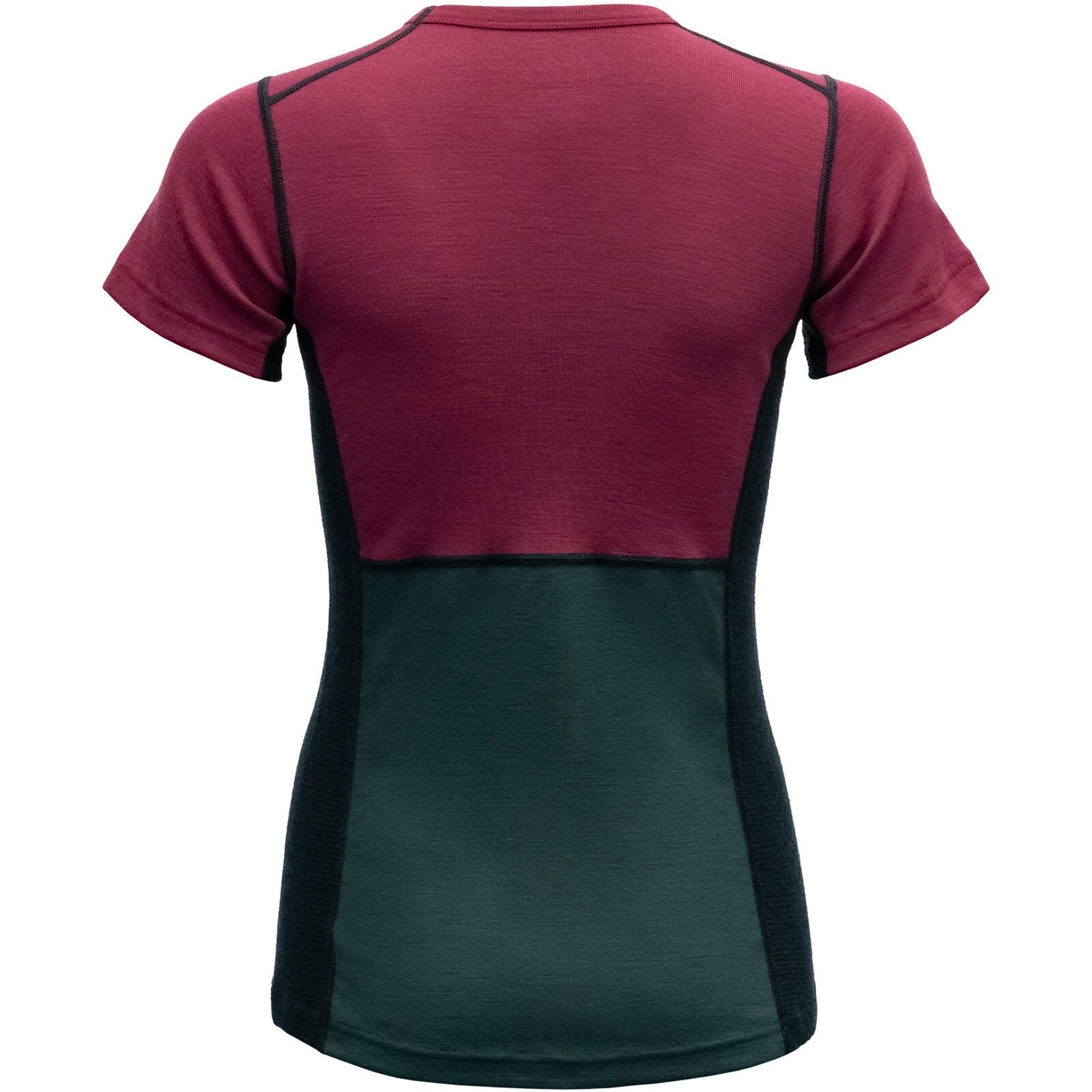 Funktionsshirt Lauparen Merino 190 T-Shirt Wmn beetroot-woods-ink 2/6
