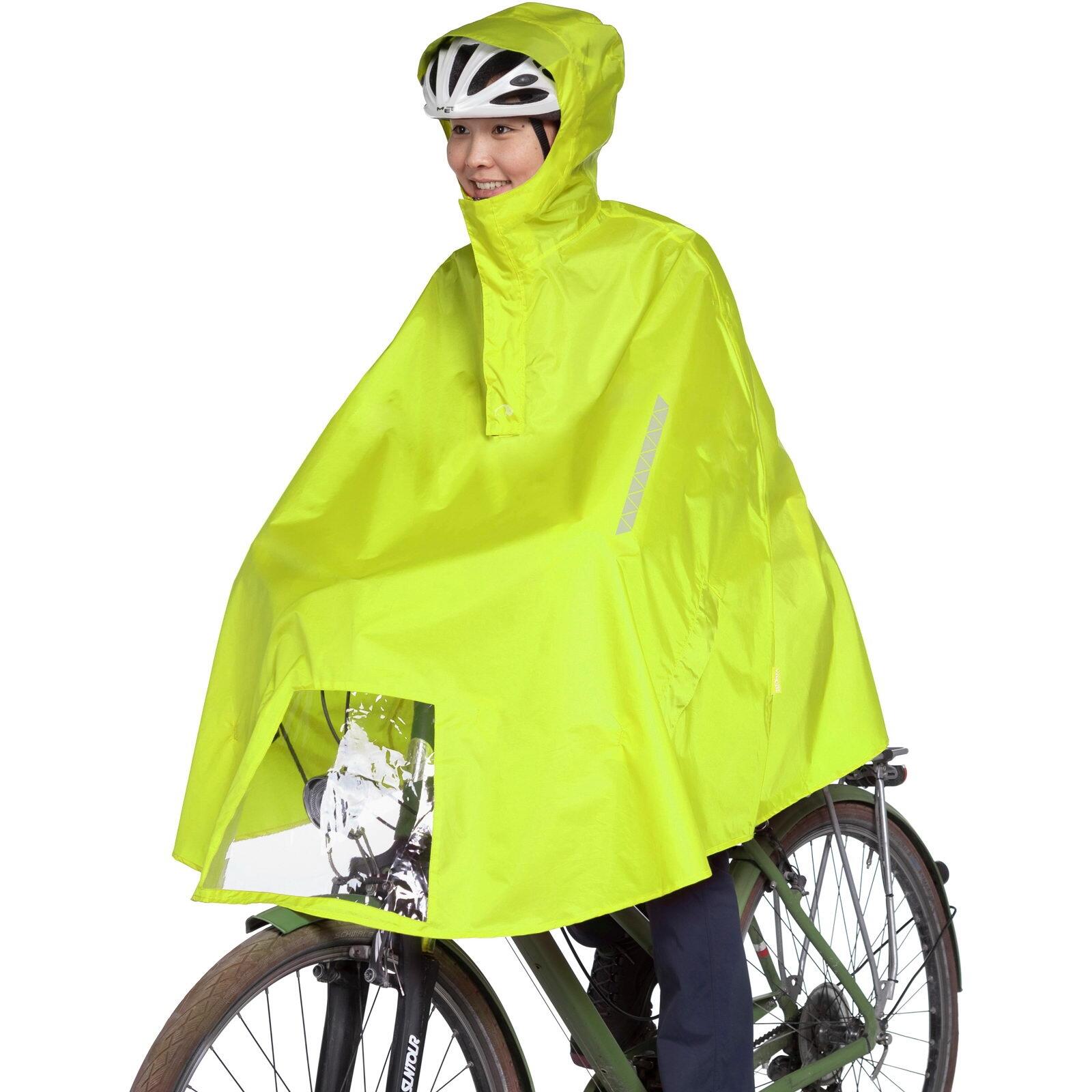 TATONKA Fahrrad-Regenponcho Bike Poncho safety yellow