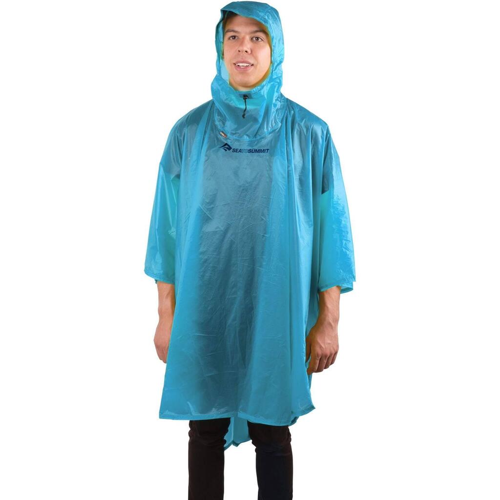 Sea to Summit Ultra-Sil Nano Poncho - Blauw - One Size
