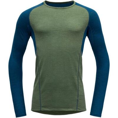 Langarm-Funktionsshirt Running Merino 130 Shirt Man forest