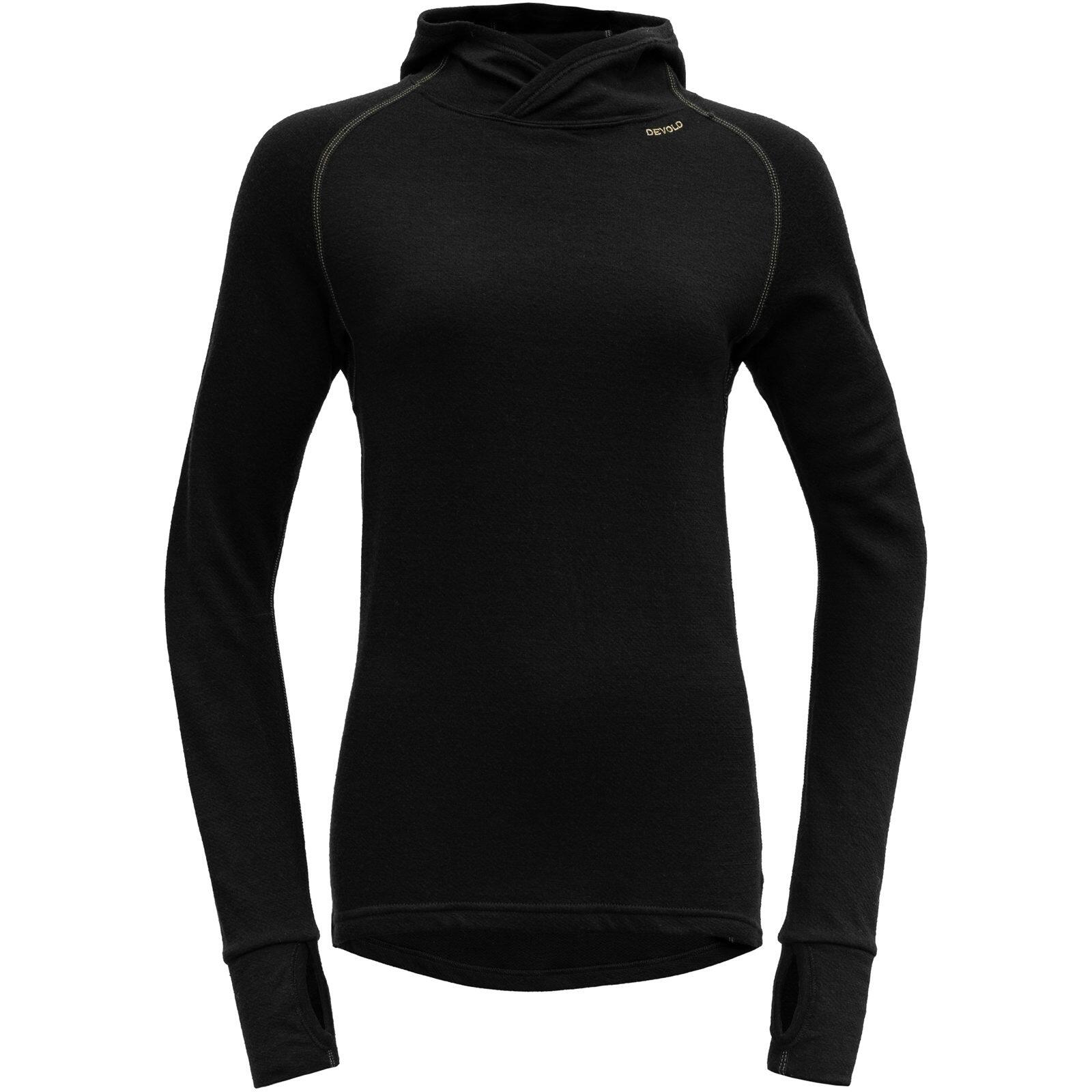 ALPINA Funktionsshirt Expedition Merino 235 Hoodie Wmn black