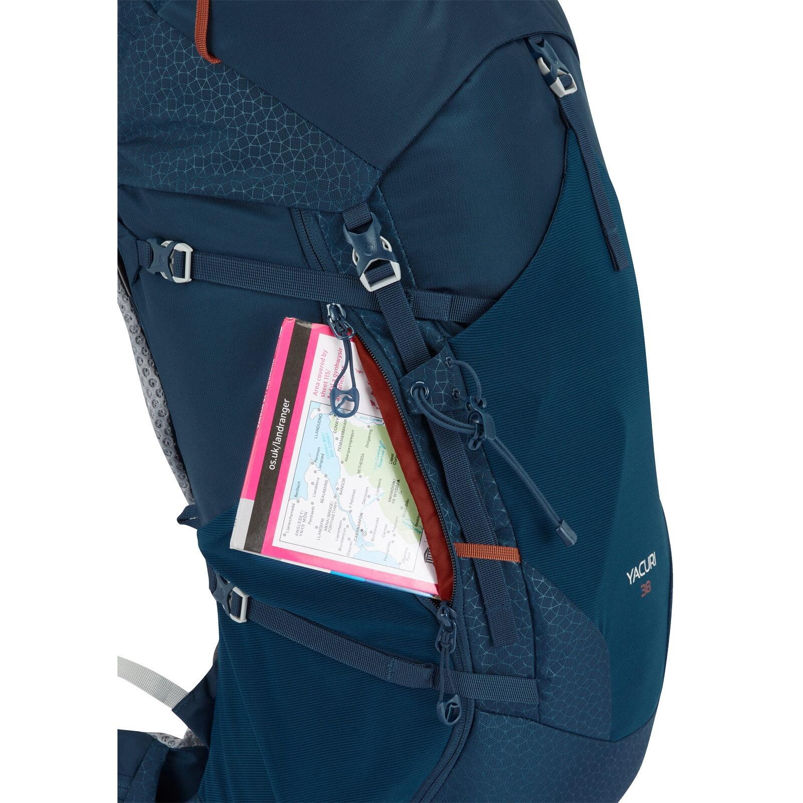 Mochila de trekking masculina Lowe Alpine Yacuri 7/7